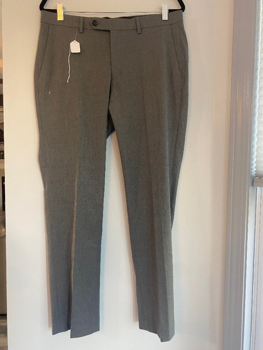 Apt. 9 Premier Flex Extra Slim Fit Gray Dress Pants